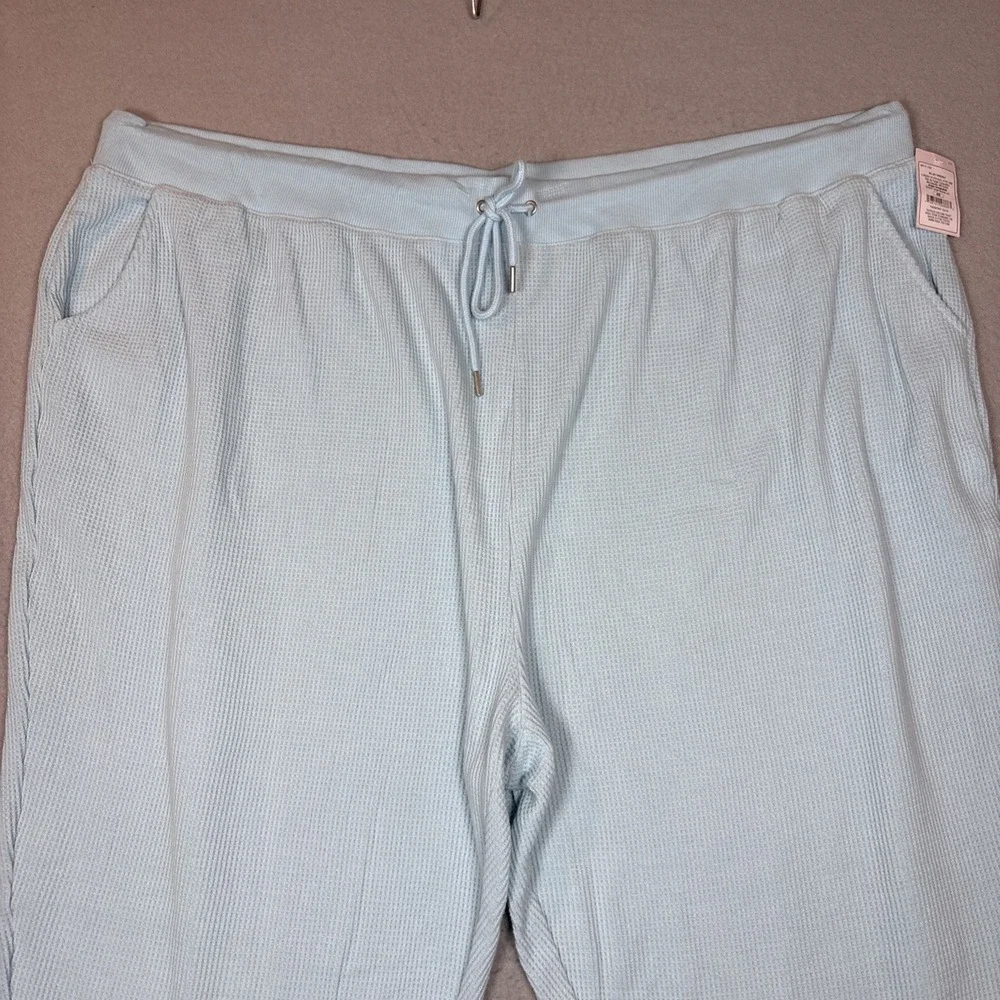 Auden Women Pants Blue Soft Lounge Sleepwear Pant Size 4X NWT